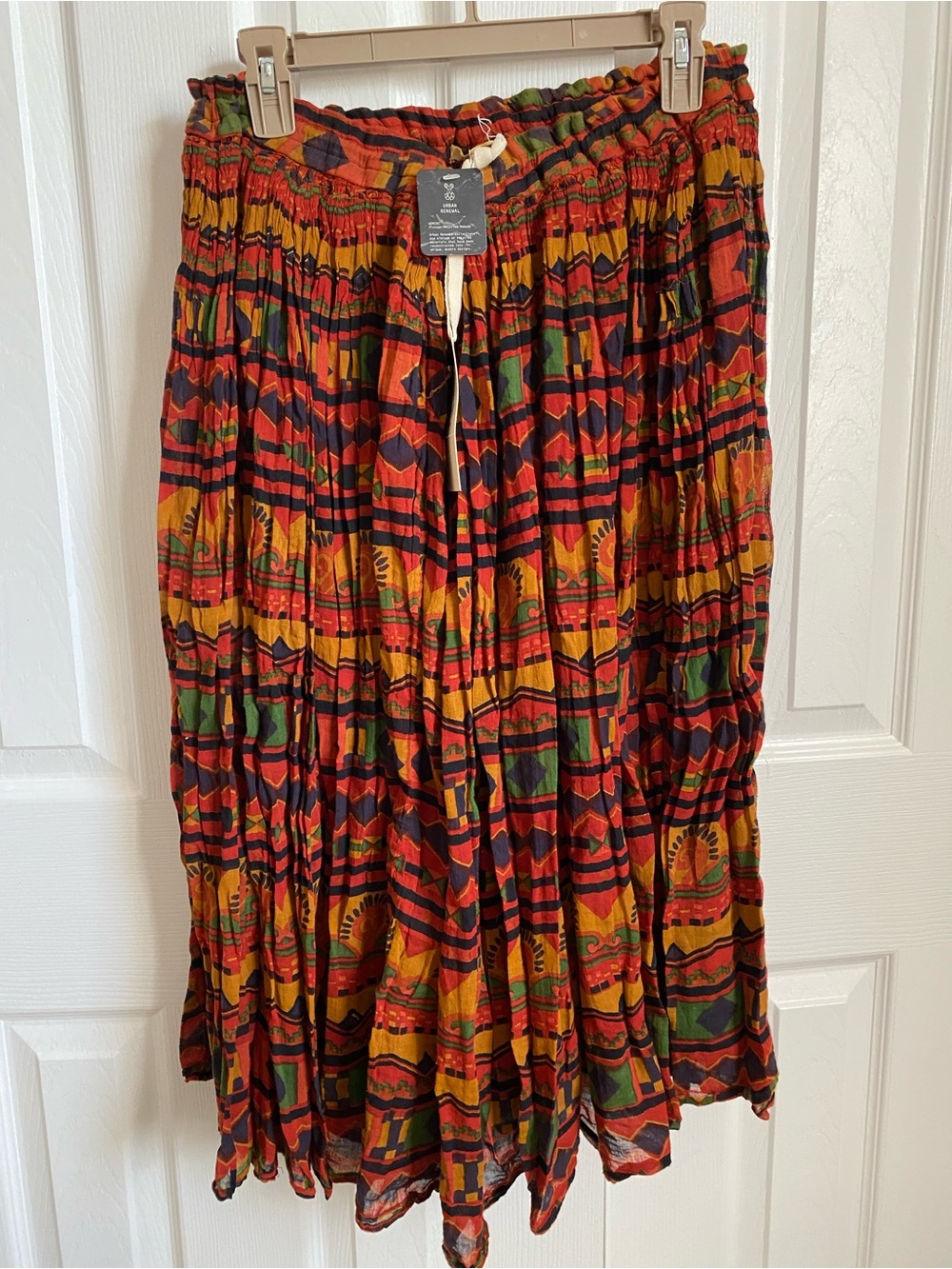 Beautiful vintage Urban Renewal Bohemian maxi skirt made in India size Med NEW